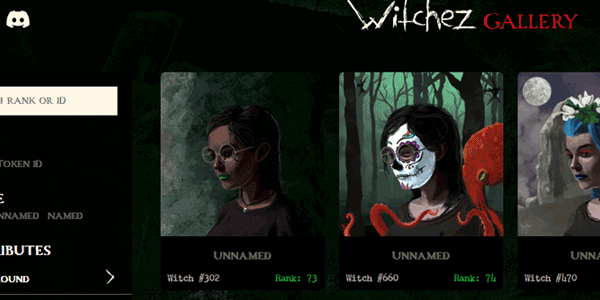 Witchez Rarity Gallery